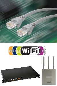  Fibre ftth wifi hotspot 18Mb Connexion internet temporaire pour évenements AVEC équipements WIFI Guest Access HotSpot 20 users + 1 borne
