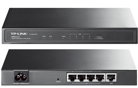  Routeurs MultiWan Firewall et VPN TLR600VPN : Routeur SafeStream Giga 1 à 4 Wan + 16 VPN
