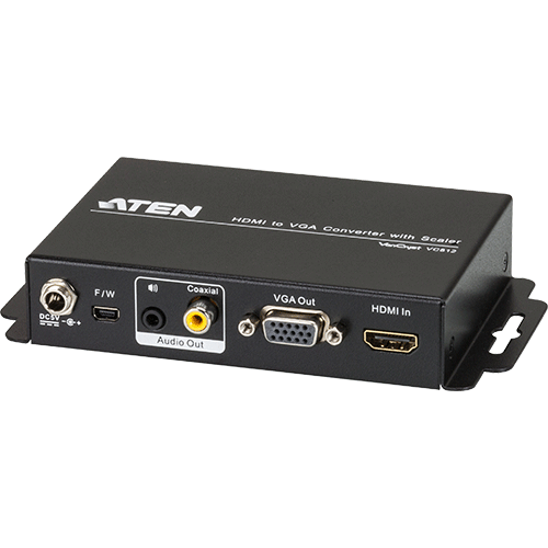   Vido converter   Convertisseur HDMI vers VGA + audio avec scaler VC812-AT-G